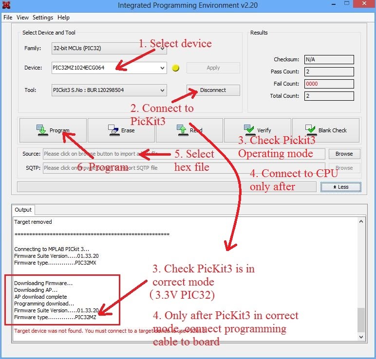 pickit 3 download software
